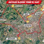 SAKARYA (PHA) - Hasan GÜLER – Akyazı ilçesinde toplu ulaşımda tarihi bir adım atıldı.