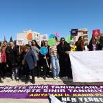 ADIYAMAN (PERRE) - Şeriban ÖZÇAKMAK - Adıyaman Kadın Platformu öncülüğünde 8 Mart Dünya Kadınlar Günü kapsamında yürüyüş ve basın açıklaması gerçekleştirildi.