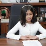 ADIYAMAN (PERRE) - Şeriban ÖZÇAKMAK - 23 Nisan Ulusal Egemenlik ve Çocuk Bayramı kapsamında Adıyaman Belediye Başkanı Abdurrahman Tutdere, belediye başkanlığı koltuğunu temsili olarak çocuklara devretti.