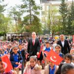 ADIYAMAN (PERRE) - Şeriban ÖZÇAKMAK - Adıyaman genelinde 23 Nisan haftası "Al Bayrak" temasıyla başladı.