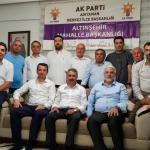 ADIYAMAN (PHA) - Fatma Didar YILDIRIM – AK Parti Teşkilat Başkan Yardımcısı ve Adıyaman Milletvekili Mustafa Alkayış, İl Başkanı Faruk Bülent Kablan ve Merkez İlçe Başkanı Mehmet Fatih Olgun ile birlikte Altınşehir Mahal...