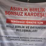 ADIYAMAN (PHA) - Şeriban ÖZÇAKMAK – Milliyetçi Hareket Partisi’nin 9’ar şehir grupları hâlinde, 9 bölge ve 81 ili kapsayan Terörsüz Türkiye–Milli Birlik ve Dayanışma Buluşmalarının Adıyaman toplantısı, bugün Adıyaman Öğr...