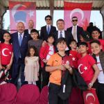 ADIYAMAN (PERRE) - Şeriban ÖZÇAKMAK - 23 Nisan Ulusal Egemenlik ve Çocuk Bayramı kapsamında Adıyaman Belediye Başkanı Abdurrahman Tutdere, belediye başkanlığı koltuğunu temsili olarak çocuklara devretti.