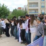ADIYAMAN (PERRE) - Şeriban ÖZÇAKMAK-Berfin GÜRBÜZ - Adıyaman'da 1 Mayıs Emek ve Dayanışma Günü, Adıyaman Emek ve Demokrasi Platformu'nun düzenlediği etkinlikle kutlandı.