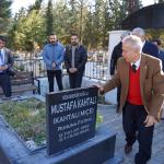 ADIYAMAN (PERRE) - Mustafa KAMIŞ - Ünlü gazeteci ve Sabah Gazetesi köşe yazarı Yavuz Donat, Kahta'ya gerçekleştirdiği ziyaret kapsamında Mehmet Can Hallaç'ı makamında ziyaret etti.