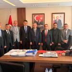 ADIYAMAN (PERRE) - Şeriban ÖZÇAKMAK - AK Parti Adıyaman Milletvekili İshak Şan başkanlığındaki sağlık heyeti, Sağlık Bakanlığı'nda üst düzey yöneticilerle bir araya gelerek Adıyaman'daki sağlık yatırımları, hastane proje...