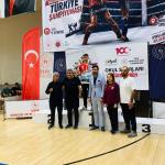 ADIYAMAN (PERRE) - Sibel TURAN-Uşak'ta 08-12 Mayıs 2026 tarihleri arasında düzenlenen 2025-2026 Eğitim ve Öğretim Faaliyeti kapsamındaki Okul Sporları Muaythai Yıldızlar Türkiye Şampiyonası'nda büyük bir başarıya imza at...