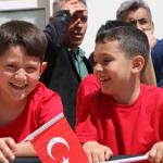 ADIYAMAN (PERRE) - Sibel TURAN- Adıyaman genelinde 23 Nisan Ulusal Egemenlik ve Çocuk Bayramı büyük bir coşkuyla kutlandı.