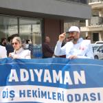 ADIYAMAN (PERRE) - Şeriban ÖZÇAKMAK-Berfin GÜRBÜZ - Adıyaman'da 1 Mayıs Emek ve Dayanışma Günü, Adıyaman Emek ve Demokrasi Platformu'nun düzenlediği etkinlikle kutlandı.