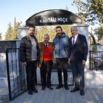 ADIYAMAN (PERRE) - Mustafa KAMIŞ - Ünlü gazeteci ve Sabah Gazetesi köşe yazarı Yavuz Donat, Kahta'ya gerçekleştirdiği ziyaret kapsamında Mehmet Can Hallaç'ı makamında ziyaret etti.