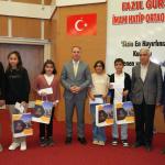 ADIYAMAN (PERRE) - Şeriban ÖZÇAKMAK - Adıyaman'da ortaokul ve lise öğrencilerine yönelik düzenlenen "Din, Ahlak ve Değerler Alanı Seçmeli Dersler Yarışmaları" finalinde öğrenciler Siyer-i Nebi bilgileriyle yarıştı.