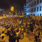 ADIYAMAN (PHA) - Şeriban ÖZÇAKMAK – Adıyaman'da, Filistin ve Küresel Sumud Filosu'na destek yürüyüşü düzenlendi.