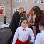 ADIYAMAN (PERRE) - Şeriban ÖZÇAKMAK-Berfin GÜRBÜZ - 23 Nisan Ulusal Egemenlik ve Çocuk Bayramı kapsamında Adıyaman'da düzenlenen törende, milli egemenliğin 106.