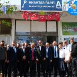 ADIYAMAN (PHA) - Anahtar Parti, Adıyaman’da geniş katılımlı bir program düzenleyerek hem teşkilat buluşmaları gerçekleştirdi hem de yeni ilçe başkanlığının açılışını yaptı.
