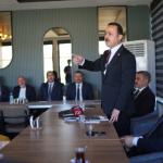 ADIYAMAN (PHA) - Milliyetçi hareket Partisi (MHP) Ordu Milletvekili Naci Şanlıtürk, “Terörsüz Türkiye İçin Milli Birlik ve Dayanışma Buluşmaları” kapsamında Adıyaman’a geldi.