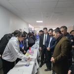 ADIYAMAN (PERRE) - Şeriban ÖZÇAKMAK - Gölbaşı Kaymakamı Kadir Algın, Serhan Selçuk Nariçi Mesleki ve Teknik Anadolu Lisesi'nde düzenlenen "Ev Yapımı Fizik Deneyleri" etkinliğine katılarak öğrencilerin çalışmalarını incel...