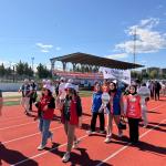 ADIYAMAN (PERRE) - Sibel TURAN-Adıyaman'da 10 Mayıs Dünya Sağlık İçin Hareket Et Günü kapsamında gönüllü gençlerle birlikte Eğriçay Atletizm Pistinde yürüyüş gerçekleştirildi.