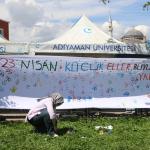 ADIYAMAN (PERRE) - Şeriban ÖZÇAKMAK-Berfin GÜRBÜZ-Sibel TURAN - 23 Nisan Ulusal Egemenlik ve Çocuk Bayramı kapsamında Adıyaman Üniversitesi tarafından düzenlenen "Çocuk Fest'26", renkli görüntülere sahne oldu.